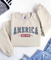 America Est. 1776 Patriotic Ready-to-Press DTF Transfer - Sam's DTF Transfers