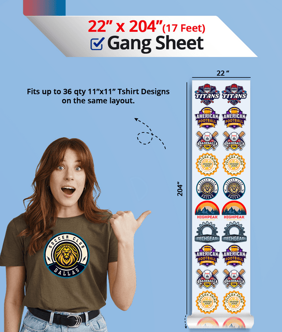 Upload Pre-made DTF Gang Sheet - Sam's DTF Transfers