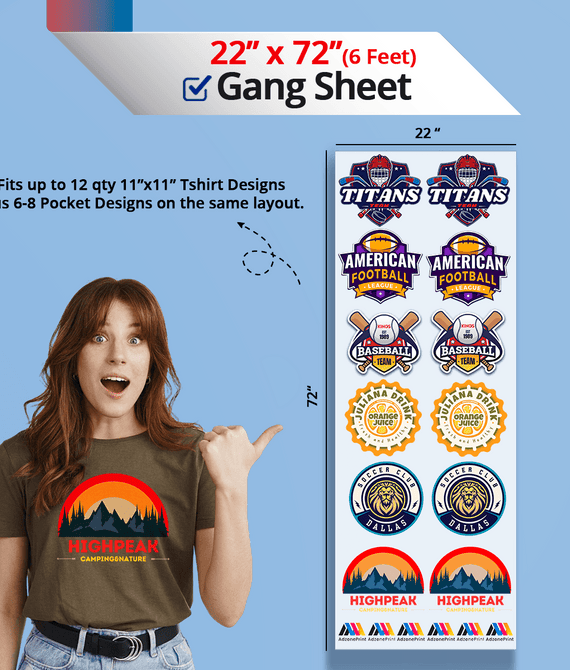 Upload Pre-made DTF Gang Sheet - Sam's DTF Transfers