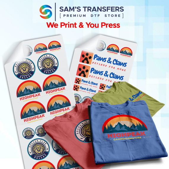 Best dtf transfer gang sheets ready to press​, fast DTF printing, best price DTF with iron. DTF Transfers sheet near me