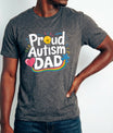 Proud Autism Dad Father's Day Awareness Ready DTF Transfer | FR2124