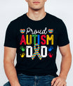 Proud Autism Dad Father's Day Awareness Ready DTF Transfer | FR2136