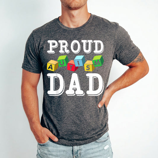 Proud Autism Dad Father's Day Awareness Ready DTF Transfer | FR2139