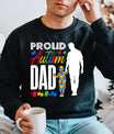 Proud Autism Dad Father's Day Awareness Ready DTF Transfer | FR2140