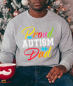Proud Autism Dad Father's Day Awareness Ready DTF Transfer | FR2141