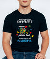 Proud Autism Dad Father's Day Awareness Ready DTF Transfer | FR2145
