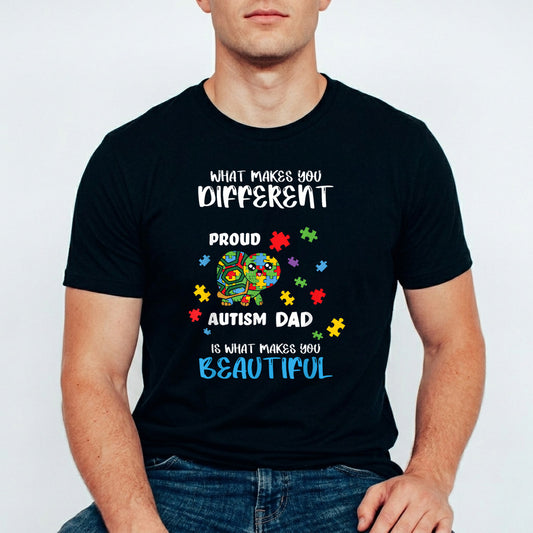 Proud Autism Dad Father's Day Awareness Ready DTF Transfer | FR2145