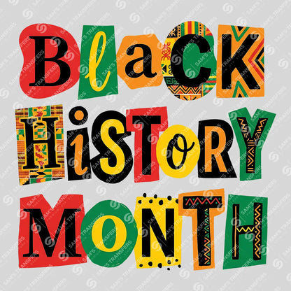 Black History DTF Transfer