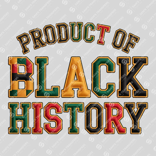 Black History DTF Transfer