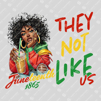 Juneteenth Day DTF transfers ready to press