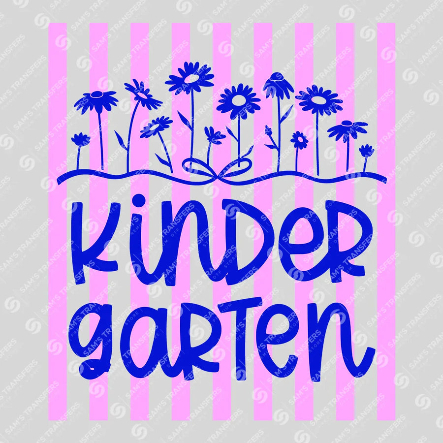 Kindergarten Wildflowers Ready-to-Press DTF Transfer | SAT00036