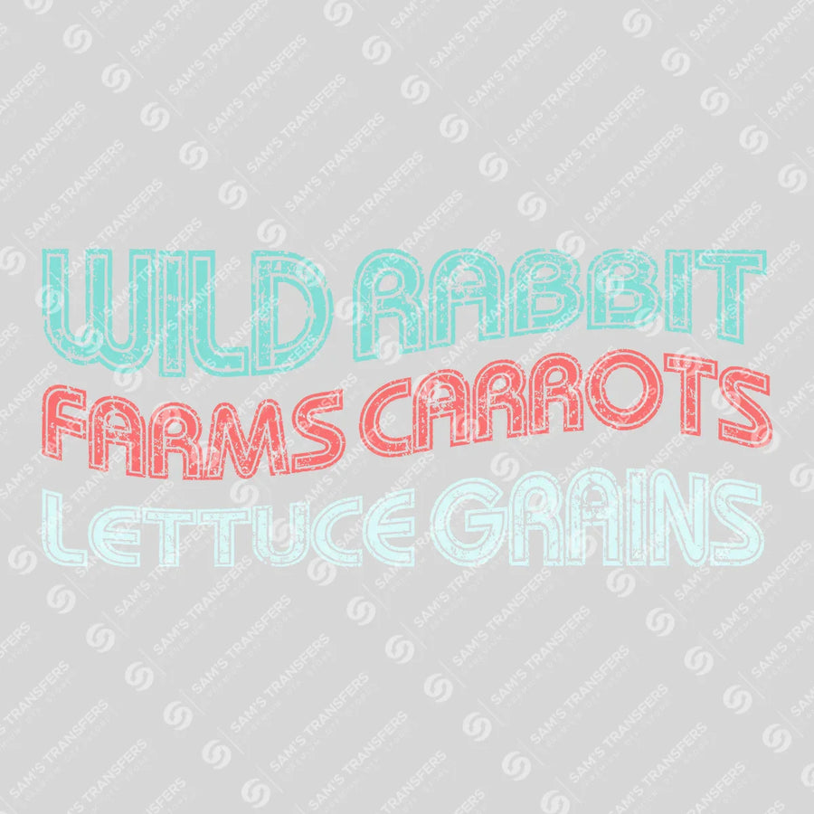 Wild Rabbit Farms Ready-to-Press DTF Transfer | SAT00281