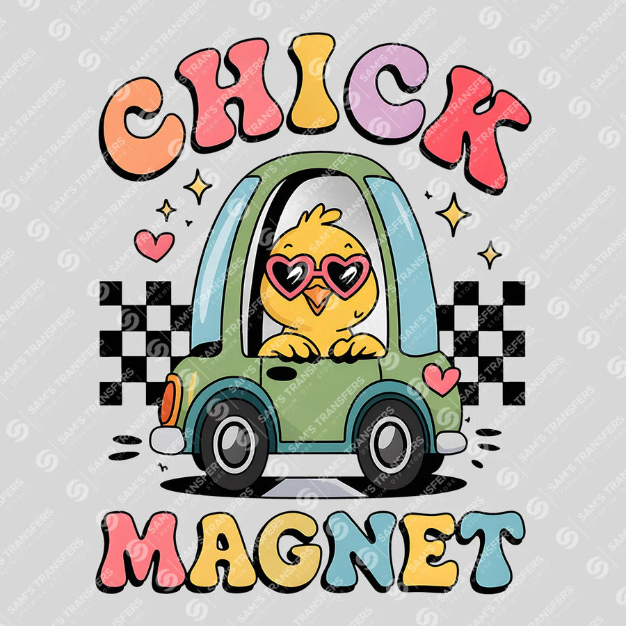 Chick Magnet Ready-to-Press DTF Transfer | SAT00522