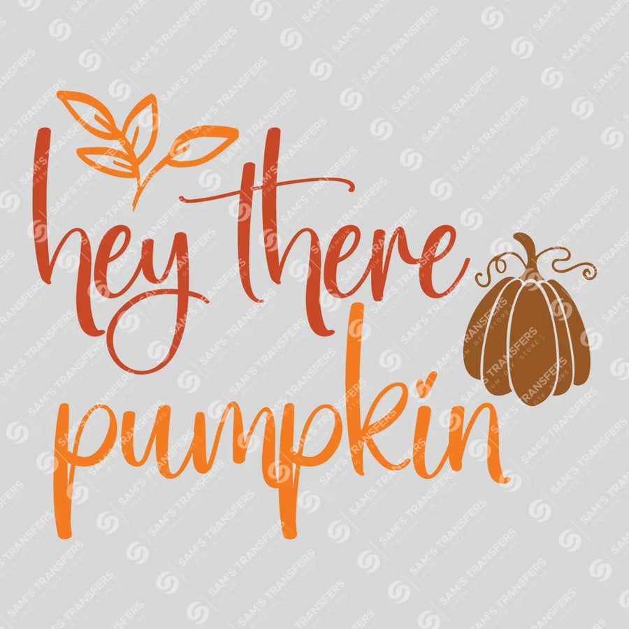 Hey There Pumpkin Ready-to-Press DTF Transfer | SAT00651