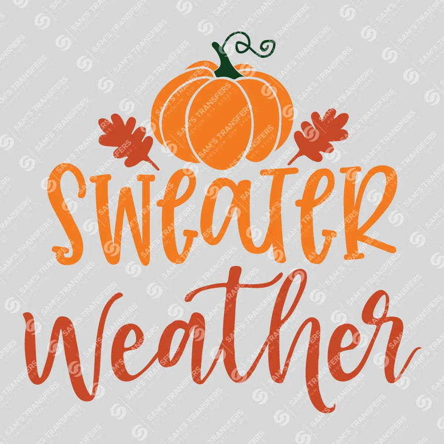 Sweater Weather Ready-to-Press DTF Transfer | SAT00653