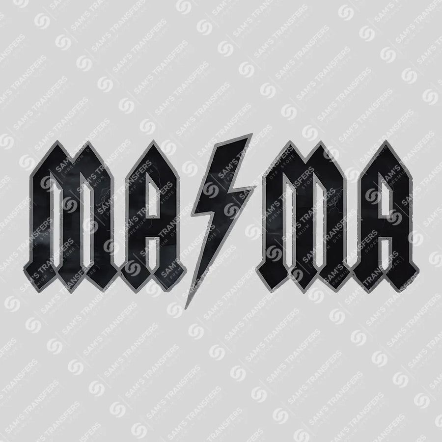 Mama Rock Band Ready-to-Press DTF Transfer | SAT01435