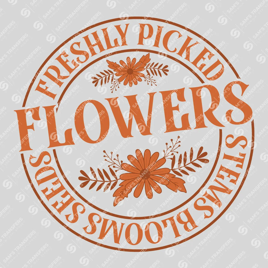 Freshly Picked Flowers Ready-to-Press DTF Transfer | SAT01614