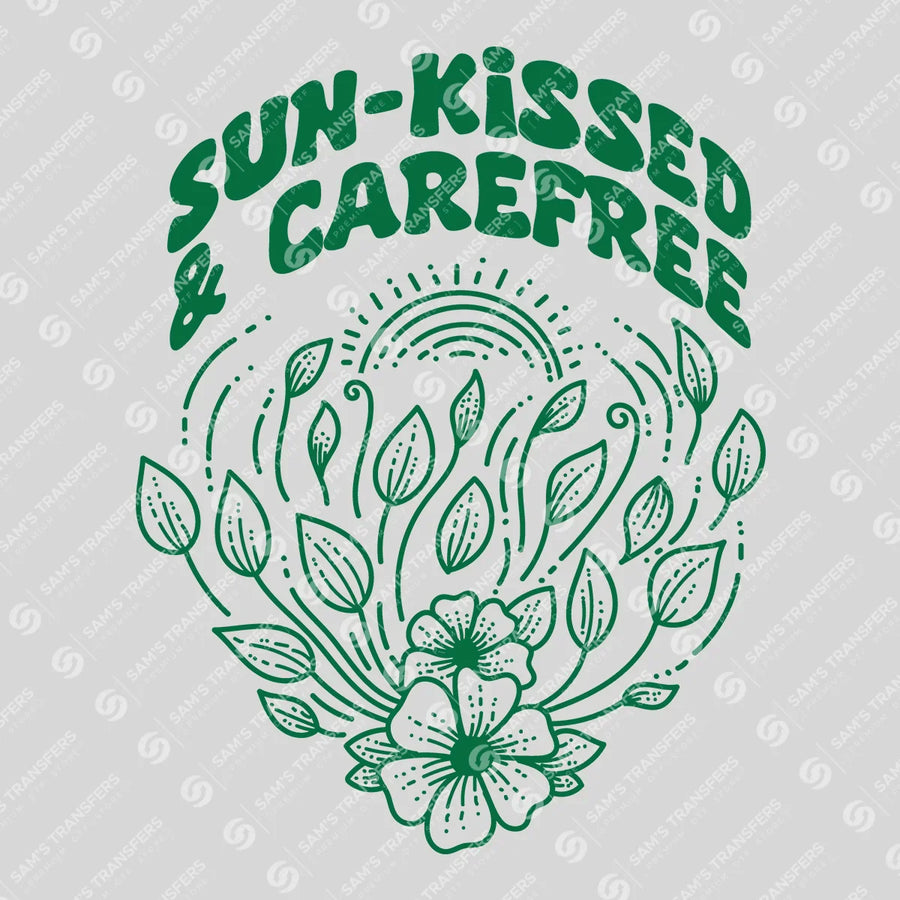 Sun-Kissed and Carefree Ready-to-Press DTF Transfer | SAT01699