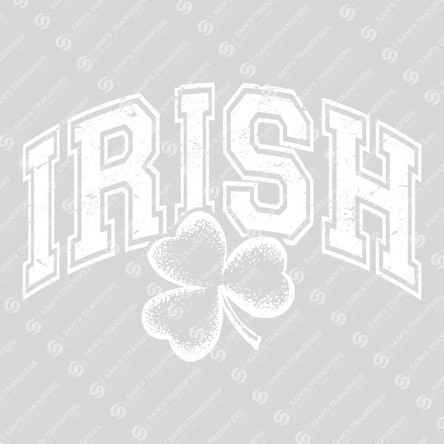 Irish Varsity Distressed Ready-to-Press DTF Transfer | SAT02022