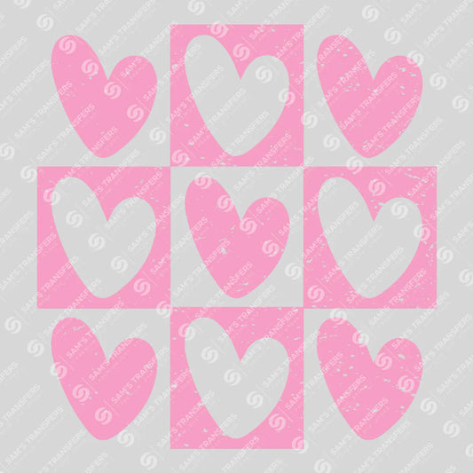 Apparel featuring a My 1st Valentine's Day-themed DTF transfer.