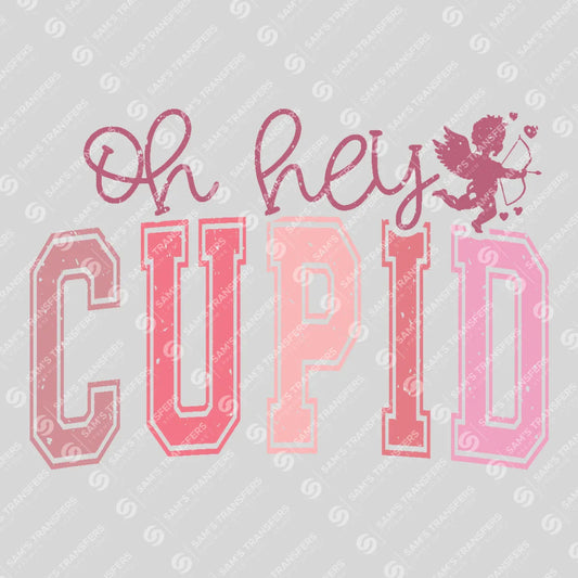 Apparel featuring a Oh Hey Cupid-themed DTF transfer.