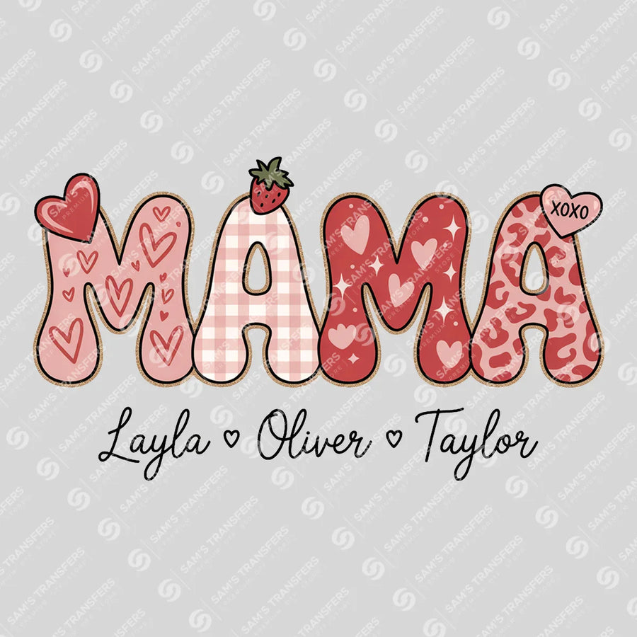 Mama Valentine Ready-to-Press DTF Transfer | SAT07061