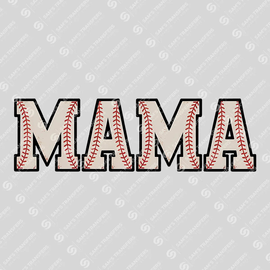 Mama Baseball Ready-to-Press DTF Transfer | SAT07096