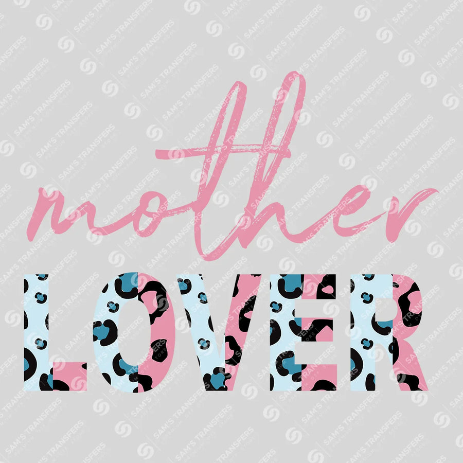 Pink Mother Lover Ready-to-Press DTF Transfer | SAT07245