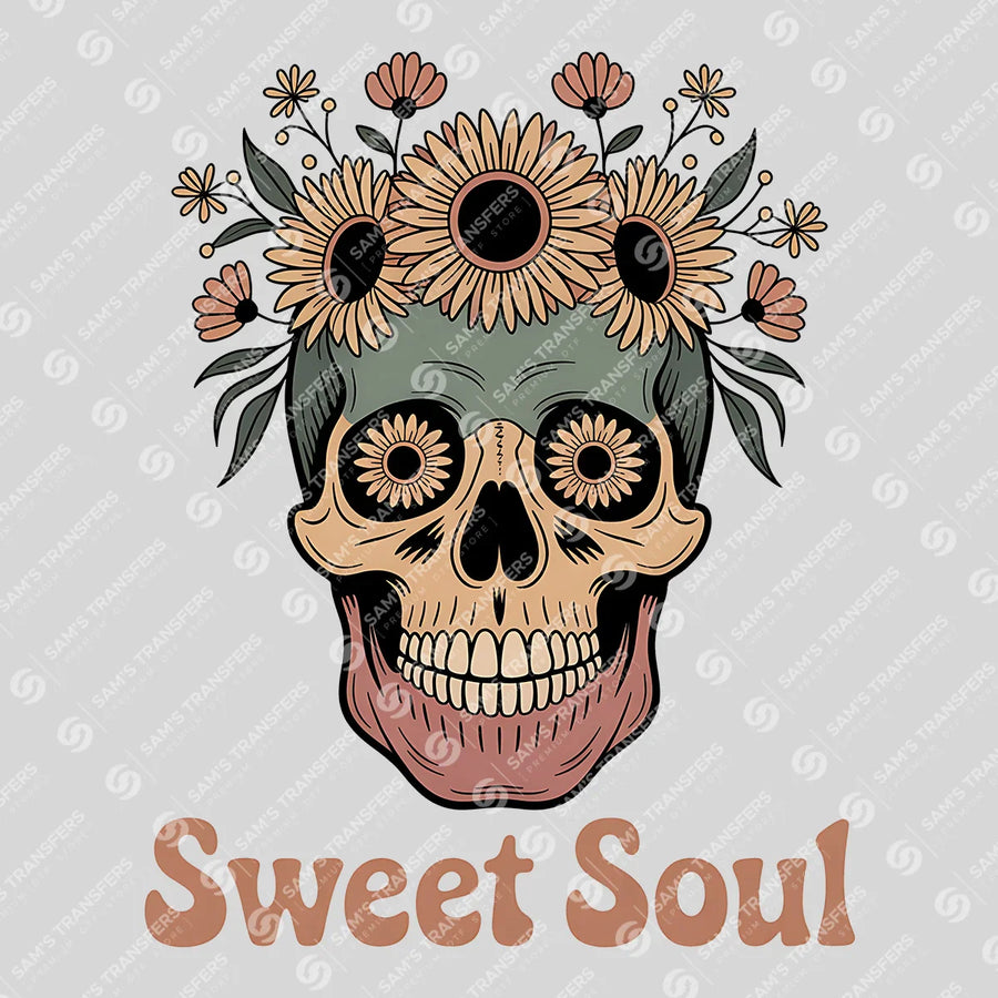 Sweet Soul Sunflower Ready-to-Press DTF Transfer | SAT07955