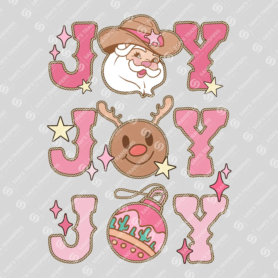 Joy Joy Joy Ready-to-Press DTF Transfer | SAT07964
