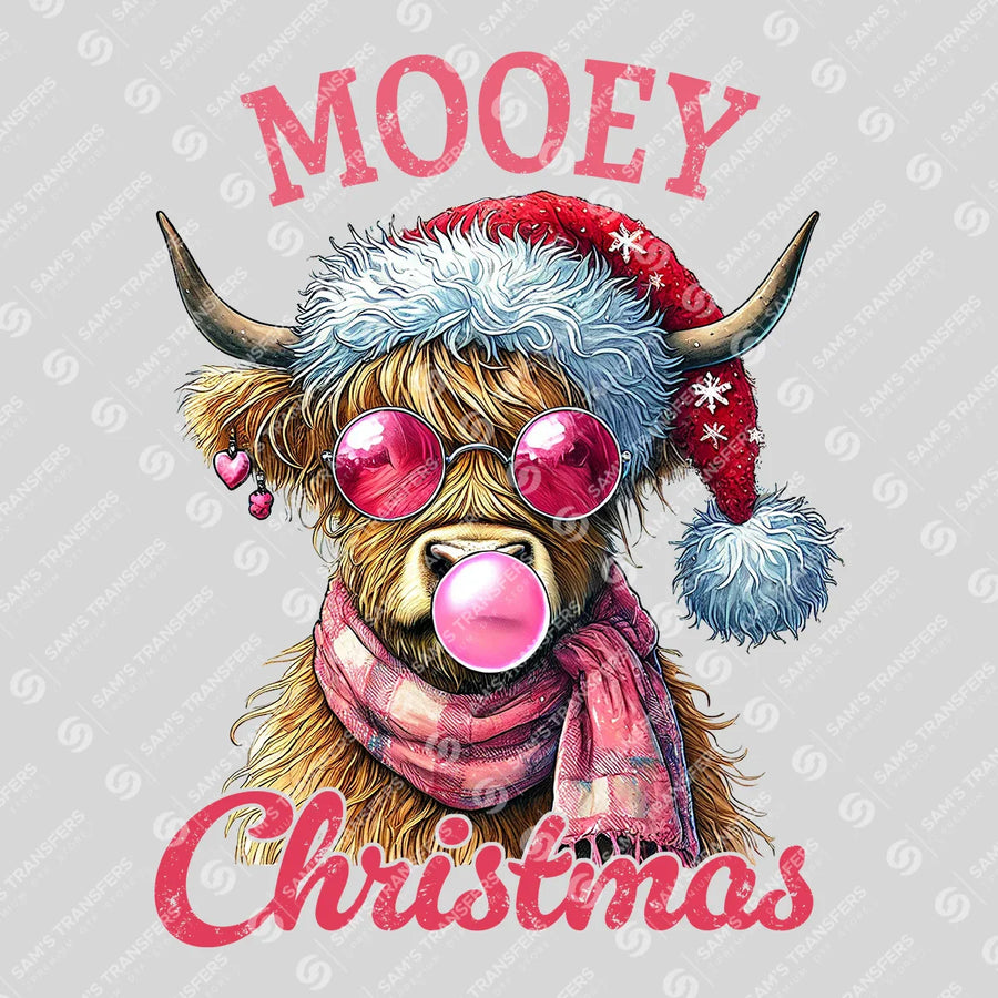 Mooey Christmas Ready-to-Press DTF Transfer | SAT08165