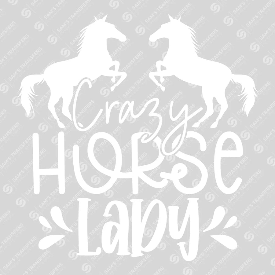 Crazy Horse Lady Ready-to-Press DTF Transfer | SAT08316