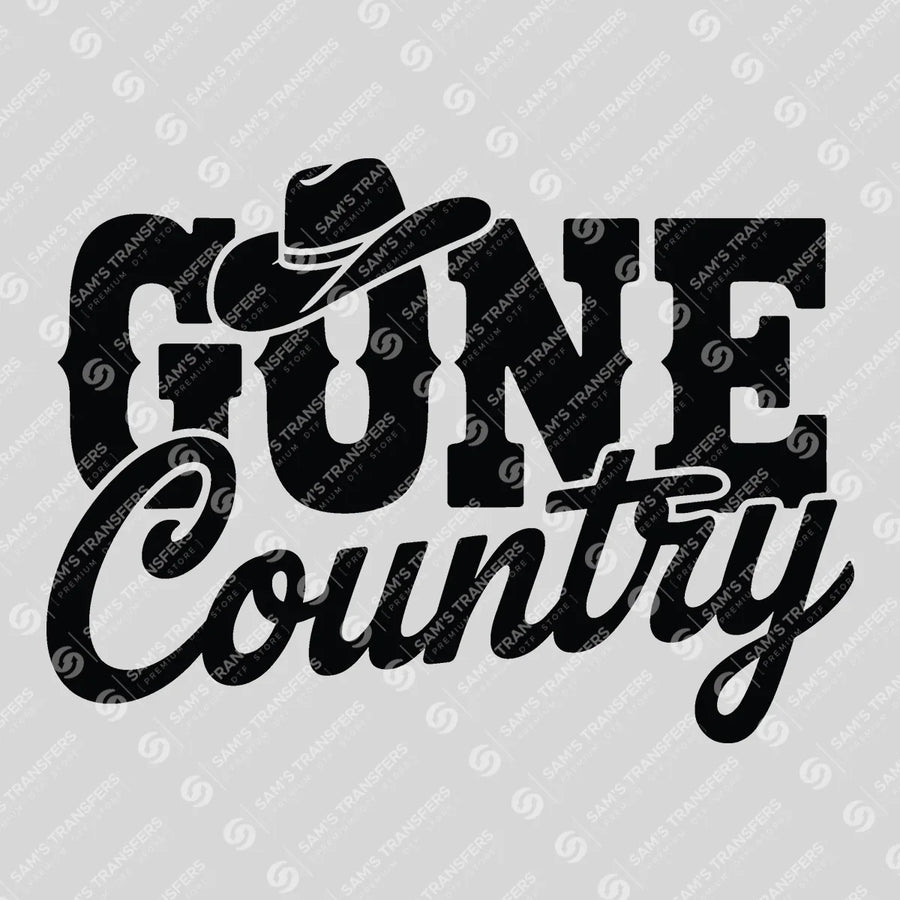 Gone Country Ready-to-Press DTF Transfer | SAT08476