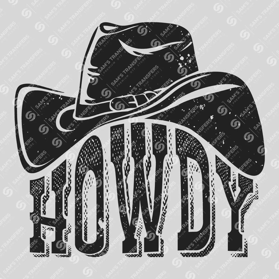 Howdy Ready-to-Press DTF Transfer | SAT08586