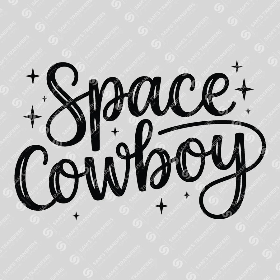 Space Cowboy Ready-to-Press DTF Transfer | SAT08607