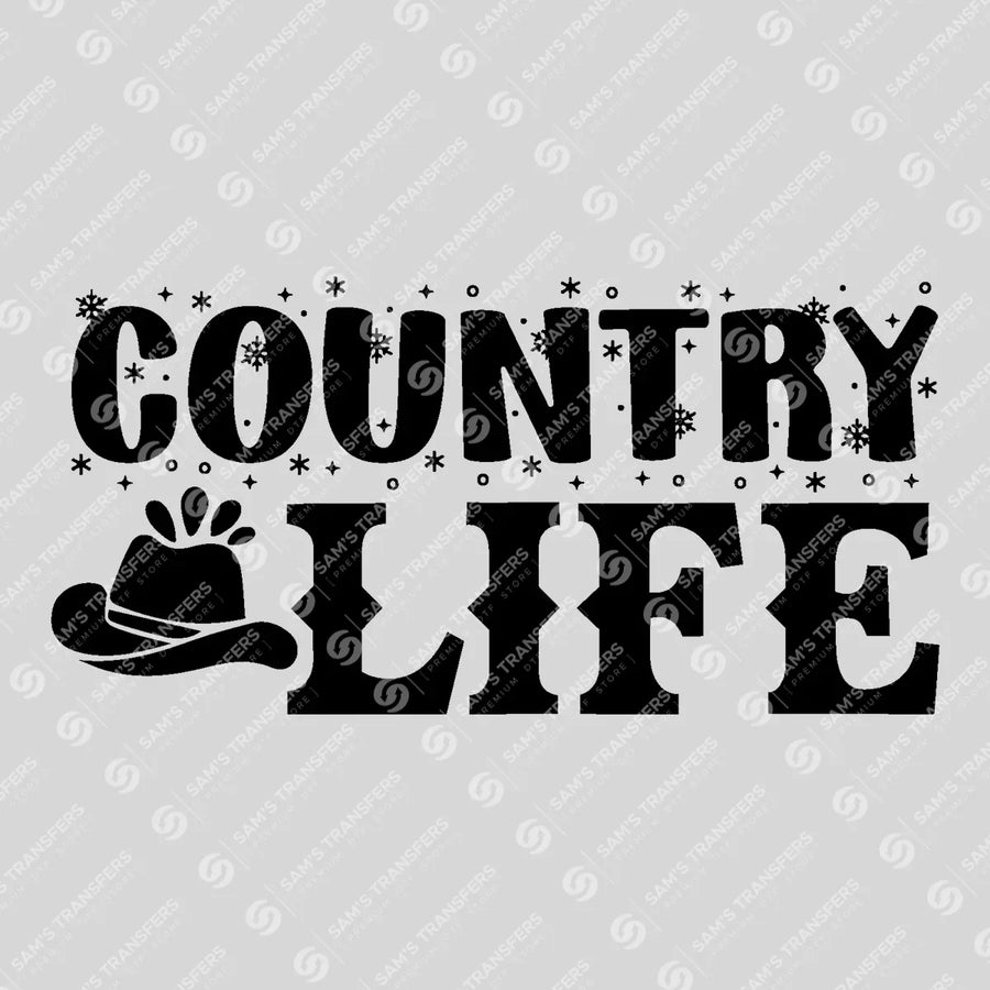 Country Life Ready-to-Press DTF Transfer | SAT08658