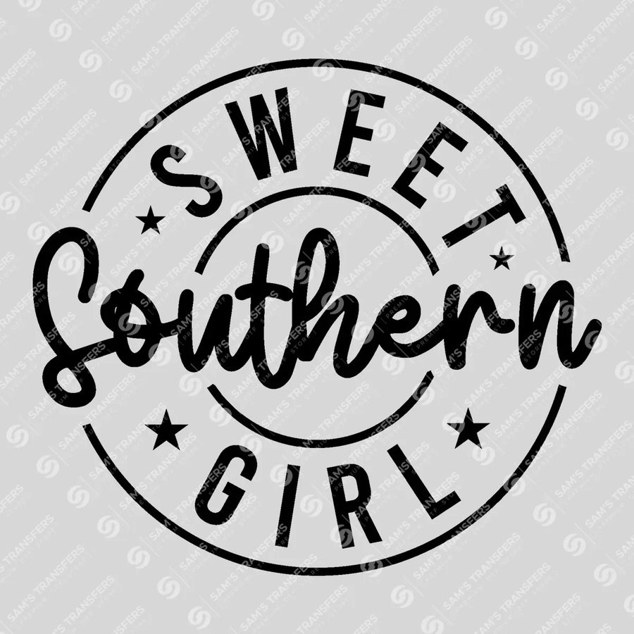 Sweet Southern Girl Ready-to-Press DTF Transfer | SAT08745