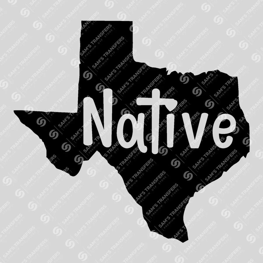 Texas Native Ready-to-Press DTF Transfer | SAT08833