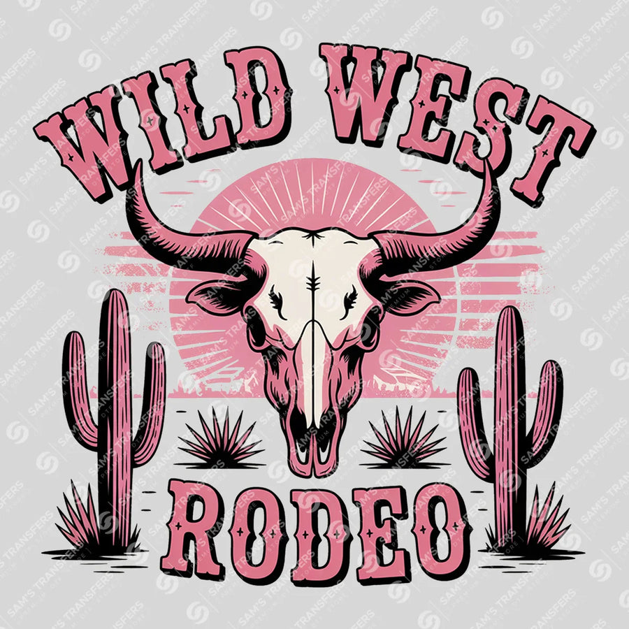 Wild West Rodeo Ready-to-Press DTF Transfer | SAT08901