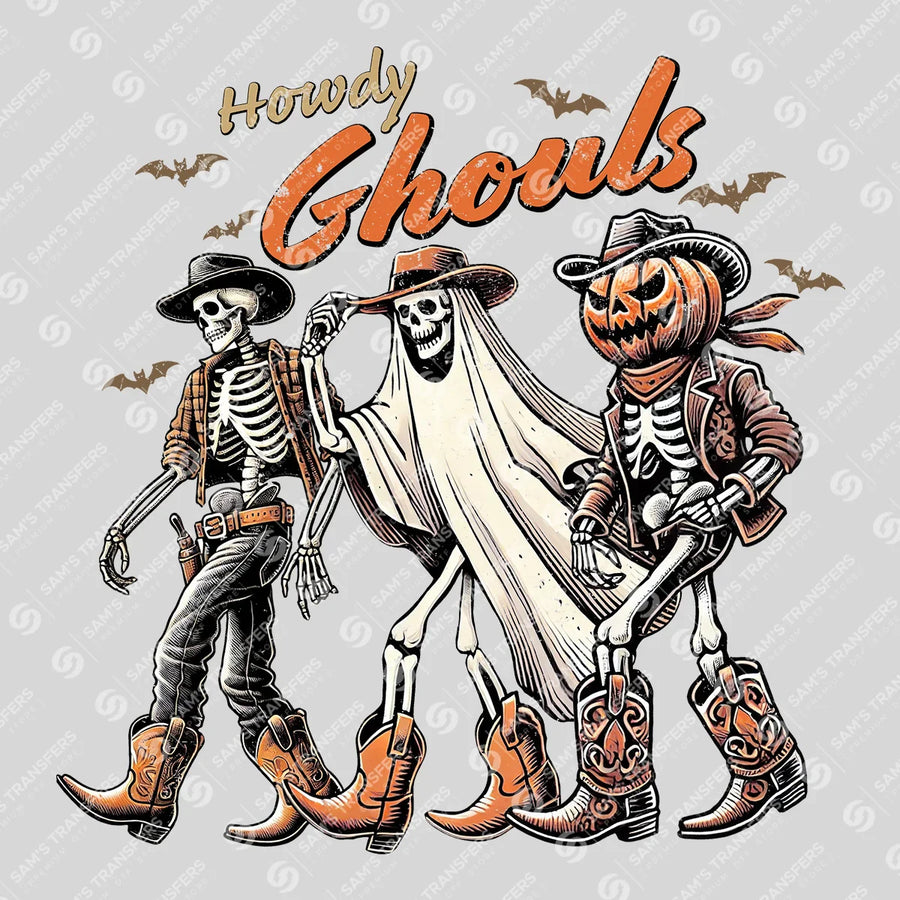 Howdy Ghouls Ready-to-Press DTF Transfer | SAT08929