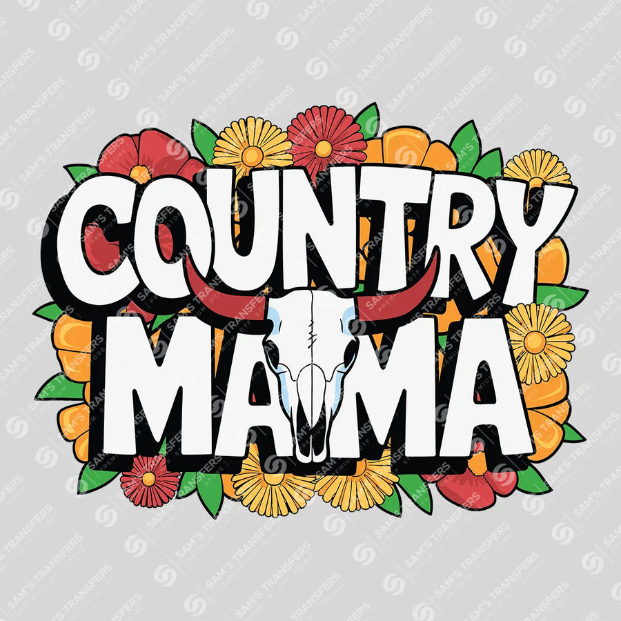 Country Mama Ready-to-Press DTF Transfer | SAT08940
