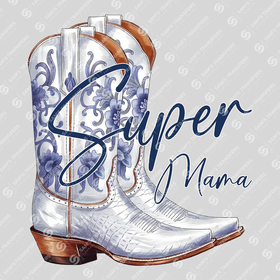Super Mama Ready-to-Press DTF Transfer | SAT08975