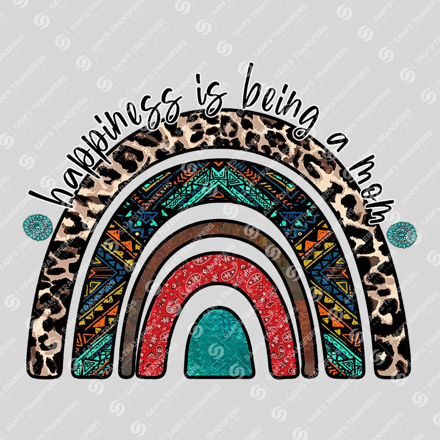 Happiness Is Being a Mema Ready-to-Press DTF Transfer | SAT09018