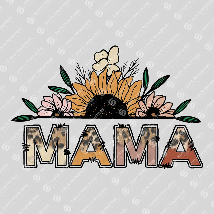 Mama Sunflower Ready-to-Press DTF Transfer | SAT09022