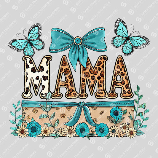 Apparel featuring a Mama Cow Butterfly-themed DTF transfer.
