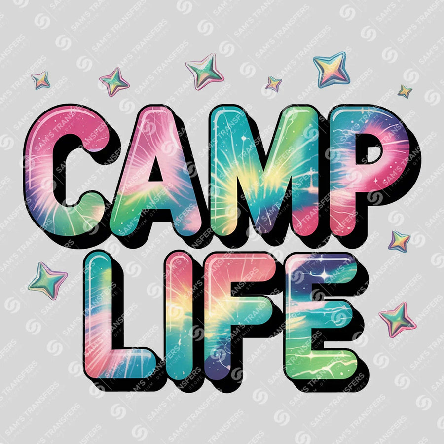 Camp Life Ready-to-Press DTF Transfer | SAT09157