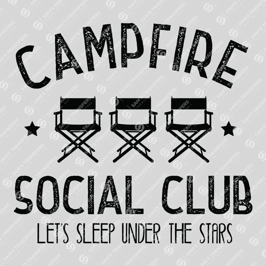 Campfire Social Club Ready-to-Press DTF Transfer | SAT09409
