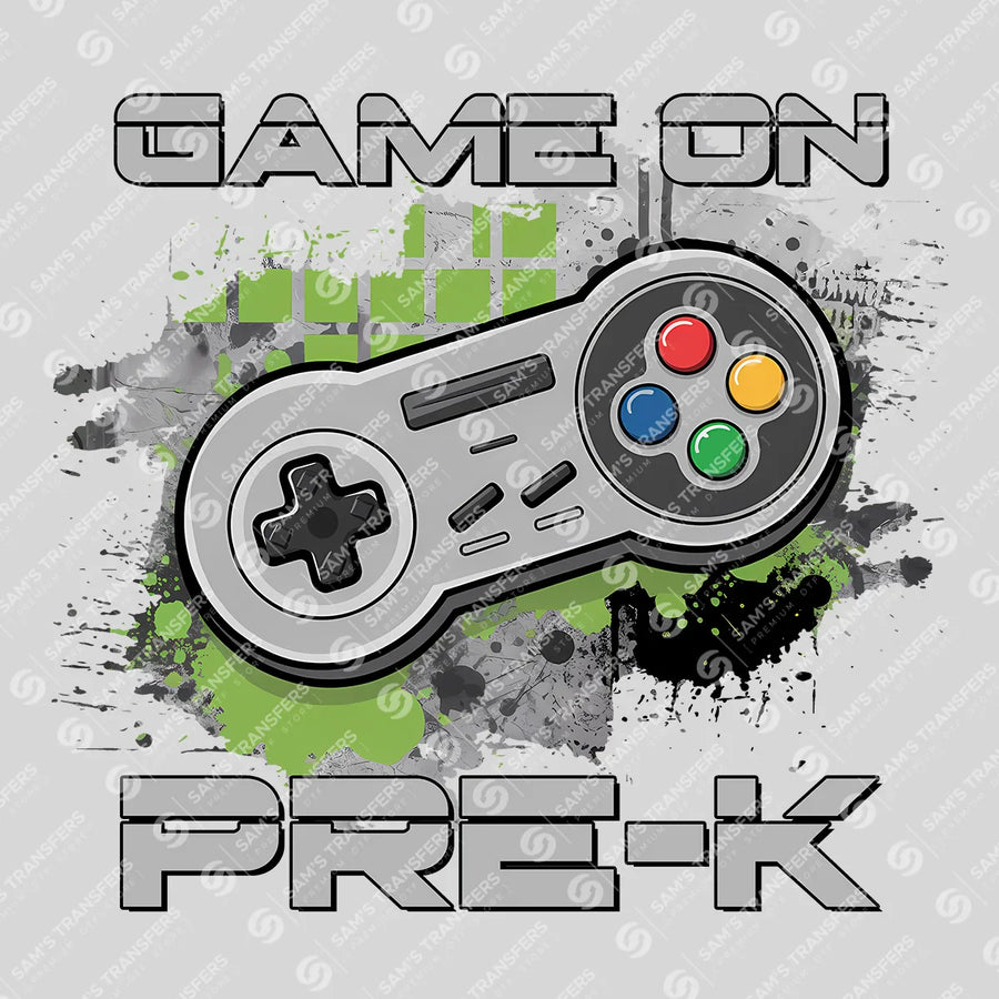 Game On Pre-K Ready-to-Press DTF Transfer | SAT09553