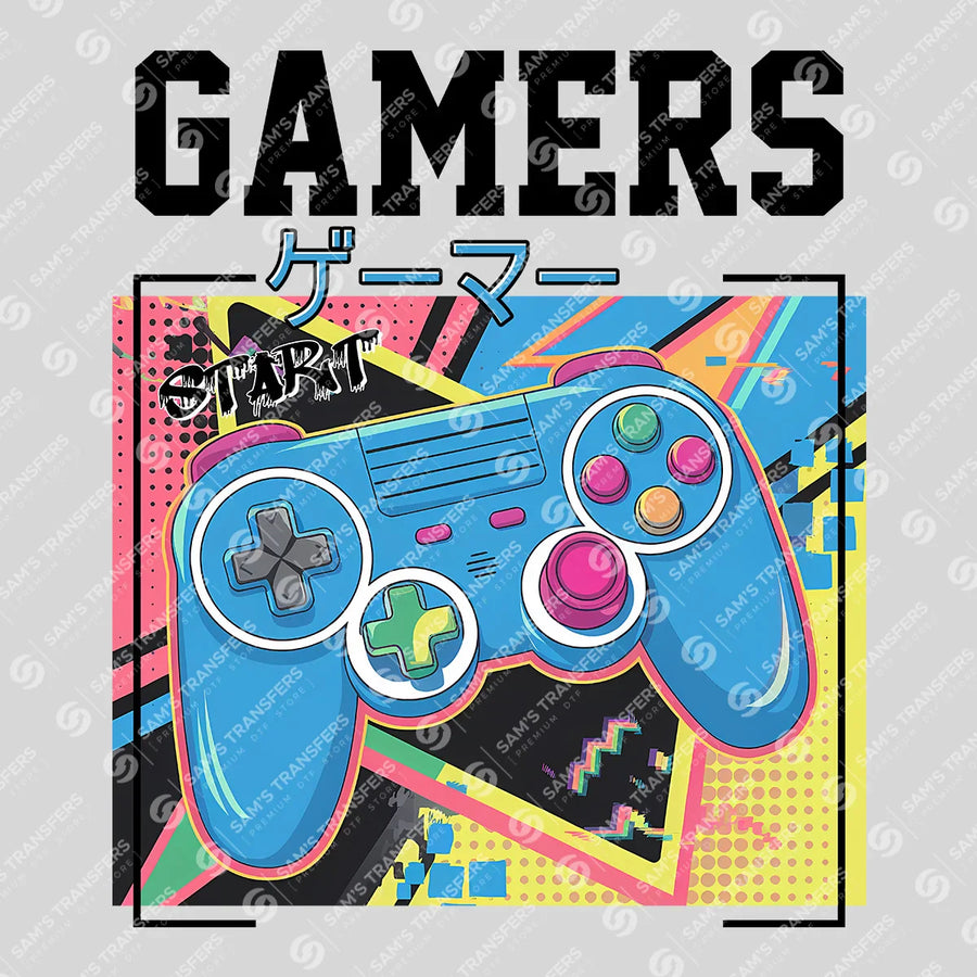 Gamers Ready-to-Press DTF Transfer | SAT09561