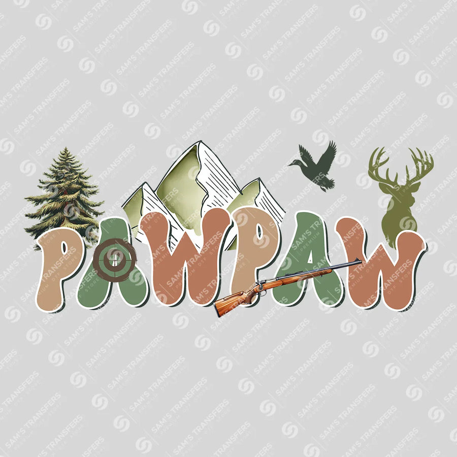 Pawpaw Hunting Ready-to-Press DTF Transfer | SAT09770